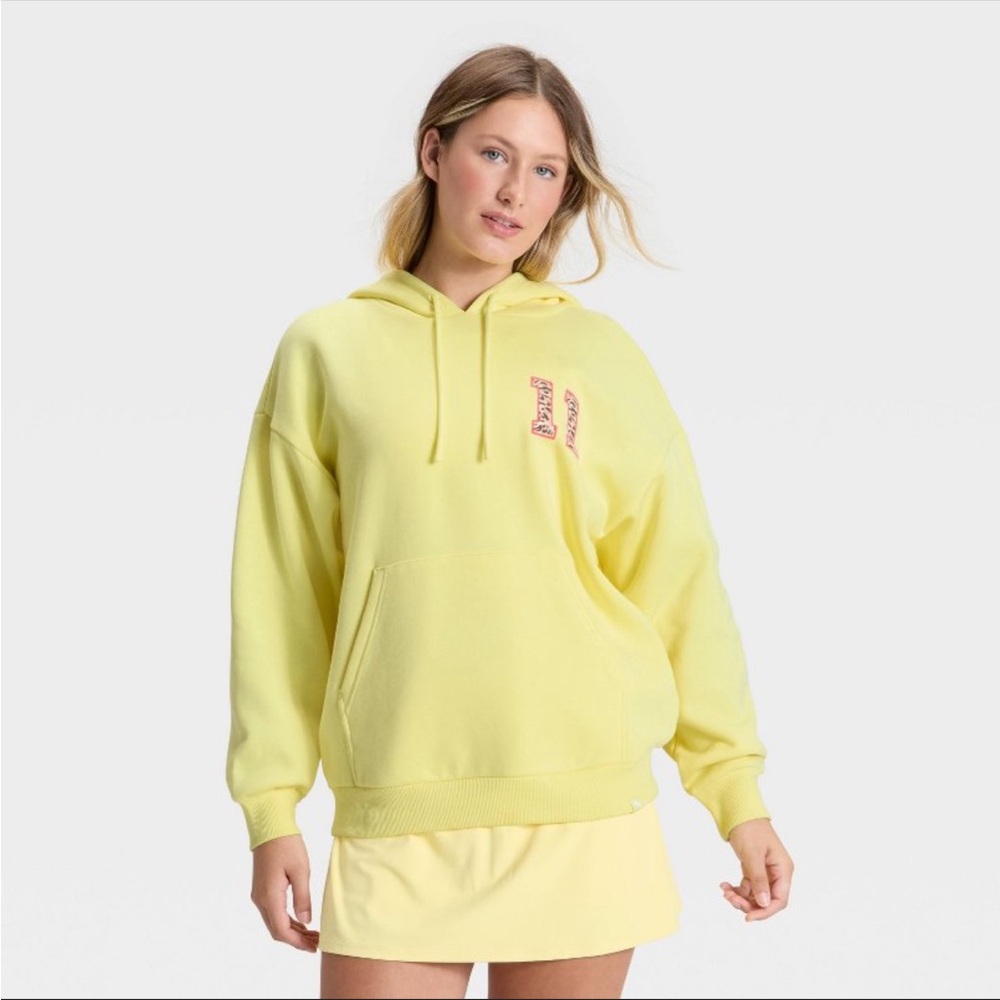 Fleece Hoodie Pullover Sweatshirt Cotton Blend Women’s Small Cozy NWT - Picture 8 of 9